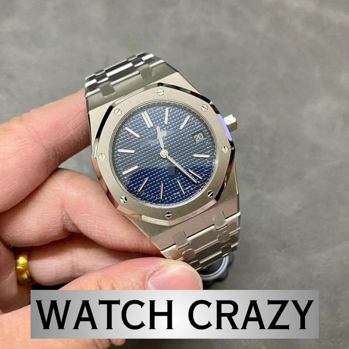 WCAUDEM4RSPIGUET ROYAL OAK 15202 ULTRA THIN BLUE DIAL 39mm ZF FACTORY TIER 5