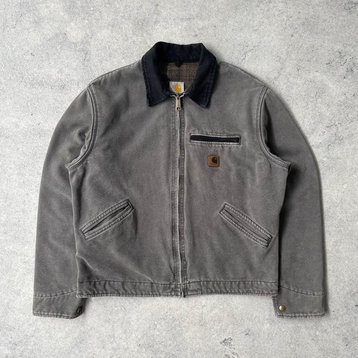 Carhartt Detroit jacket J97 Faded gravel grey (GVL)