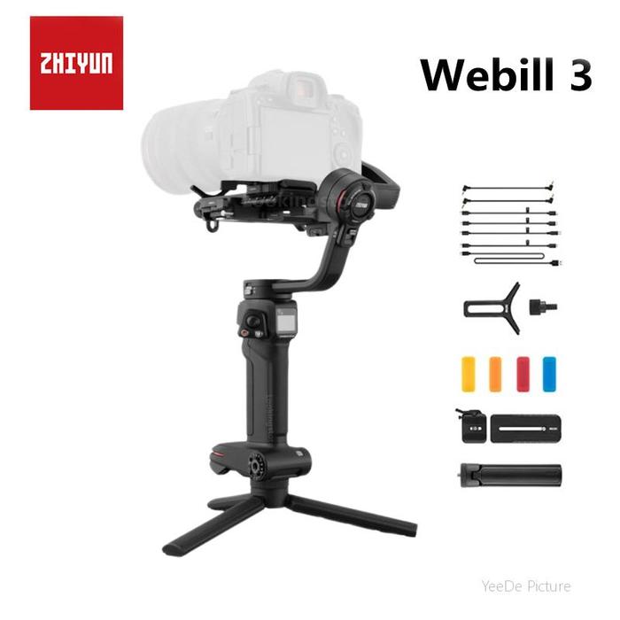 ZHIYUN Weekbill 3 Penstabil Kamera Gimbal Genggam 3 Sumbu Dapatkan