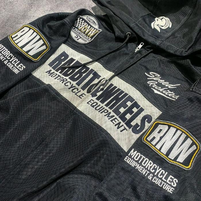 rabbit and wheels zipper mesh limited edition