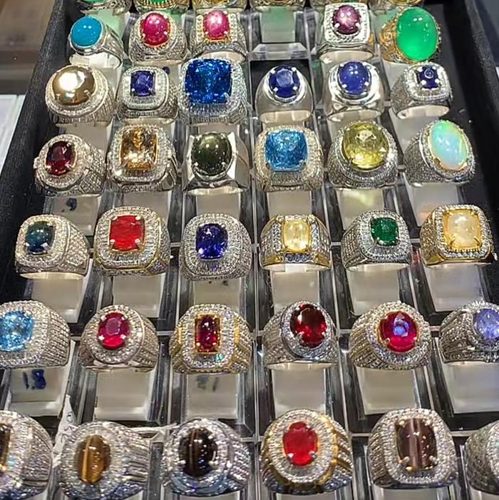 Batu Cincin Permata Ring Perak