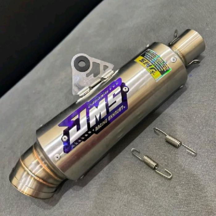 slincer Knalpot jms type  dos inlet/d50 mm swara mantab.inlet 50 mm..