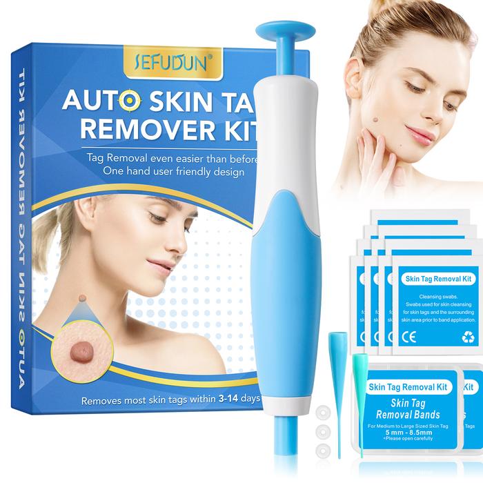 Auto Skin Tag Remover Mole Remover Skin Tag Removal Kit Auto Tag
