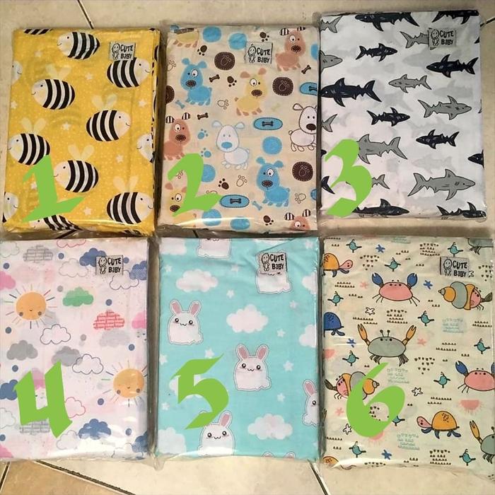 Sprei Utk Kasur Bayi Uk. 120X60X10 Best Quality -Gratisongkir