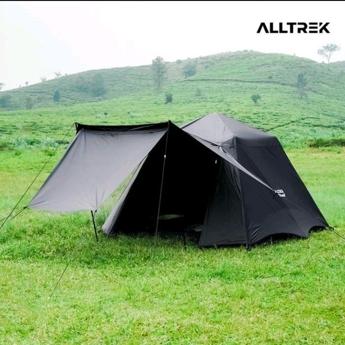 Tenda Evoria Alltrek Black . Prelove . Kondisi bagus . Evoria alltrek . Tenda Evoria