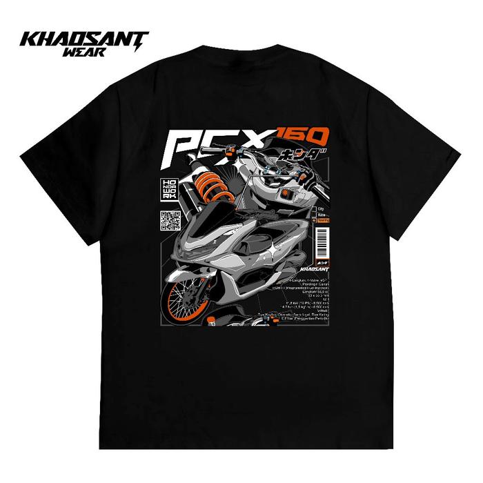 [HOT] KHAOSANT Kaos Honda PCX 160 Otomotif Modifikasi Honda Gank