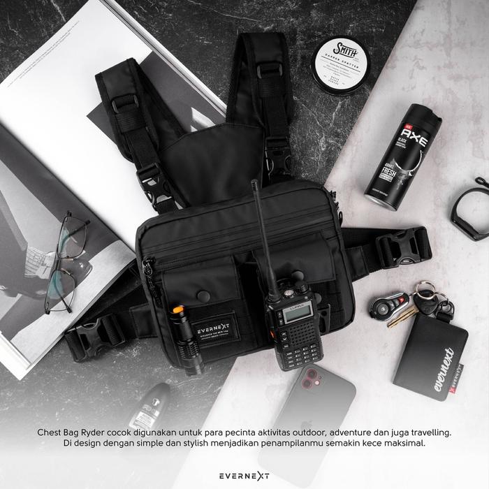 CHEST BAG RIG HP ORI TACTICAL WATERPROOF TAS DADA MOTOR SHOT GUN RING BAG OUT DOR CHEST BAG PREMIUM 