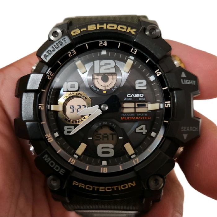 Casio G-Shock GSG 100 1A3DR Mudmaster Green
