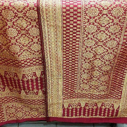 SONGKET PALEMBANG MOTIF BERLIAN GEBENG ORIGINAL