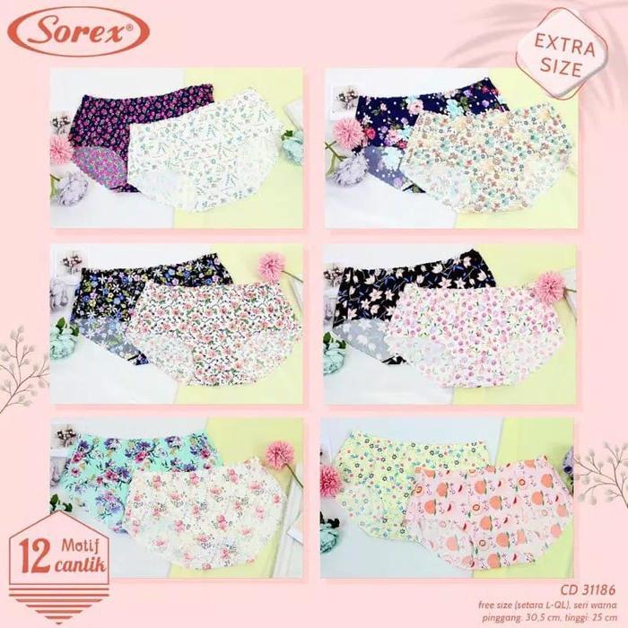 SOREX CD Seamless Jumbo 31186 Seamless EXTRA SIZE Panties