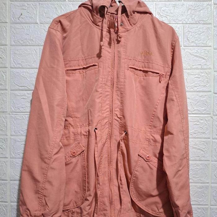 JAKET WANITA ELIPS/JAKET HOODIE PARKA/JAKET PRELOVED