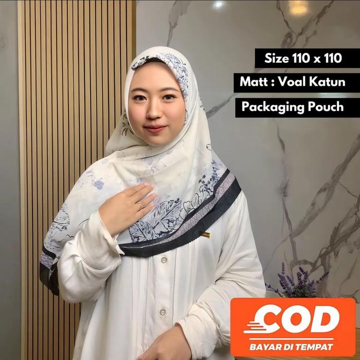 Hijab Zira Random Standart Packaging Pouch