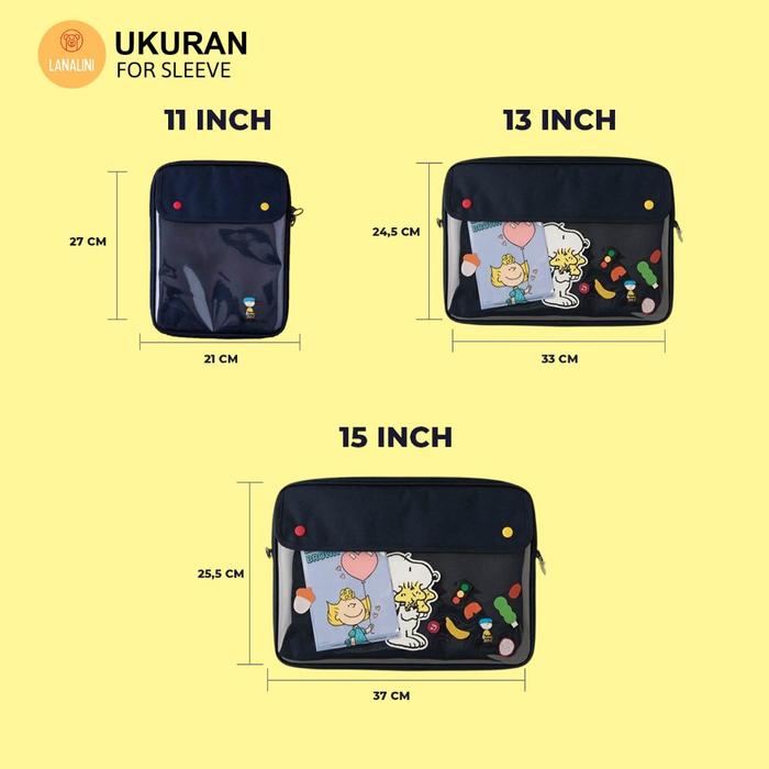 Tas Handbag Sleeve Pouch Soft Case Bag Sleve Cover Pvc Transparan Laptop Dell Xps Inspiron Latitude