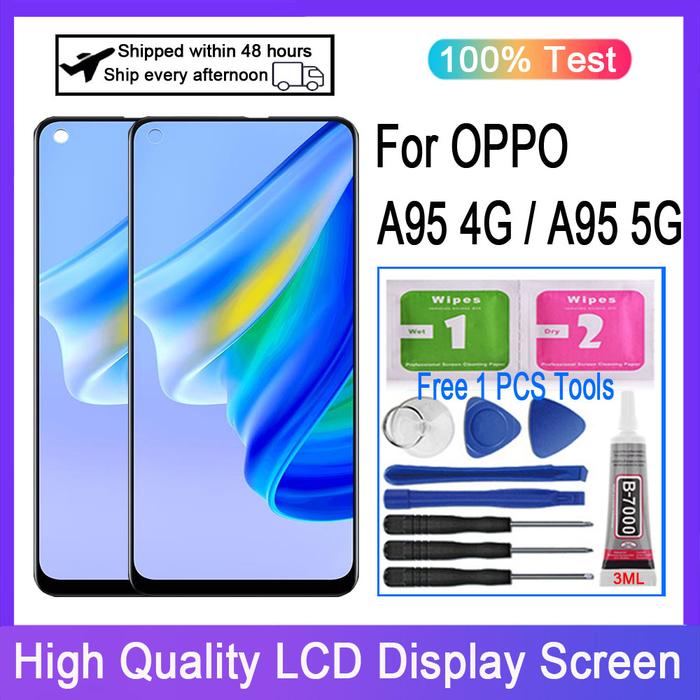 Original AMOLED For OPPO A95 CHP2365 CPH2365 LCD Display Touch Screen