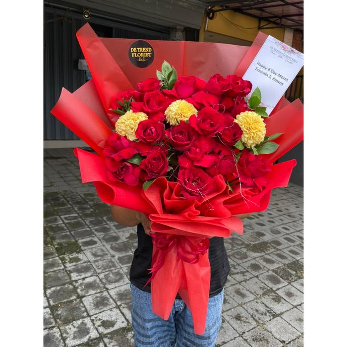 PREMIUM (READY) terjamin Bunga segar Start 50k/Fresh Flowers/VALENTINE/Hari Ibu/motherday/ Florist b