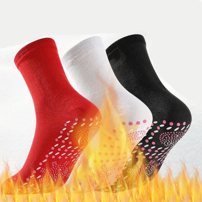 Kaus Kaki Pijat Jepang 6D Asli EMS Pemanasan Sendiri h EMS PIJAT LEMBUT LEMBUT