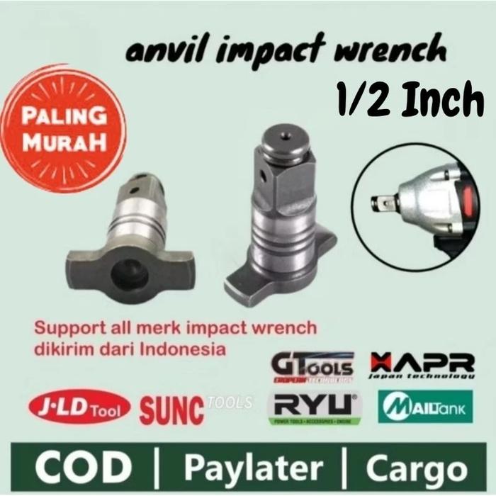 Termurah Anvil Impact Wrench Standar Apr Ujung Kepala Spare Part Bisa Untuk Merk Lain S06 S19 S25