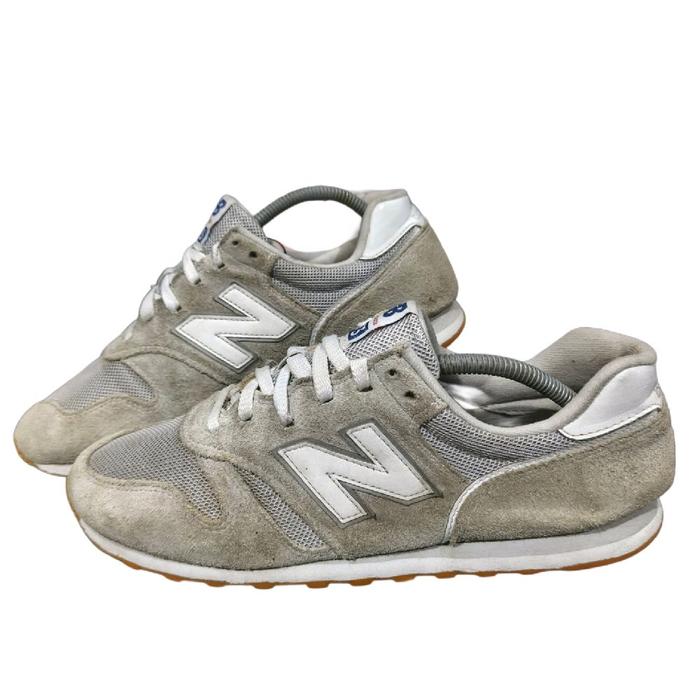 SEPATU SECOND_NB 373 GREY WHITE MARATHON RUNNING - 44