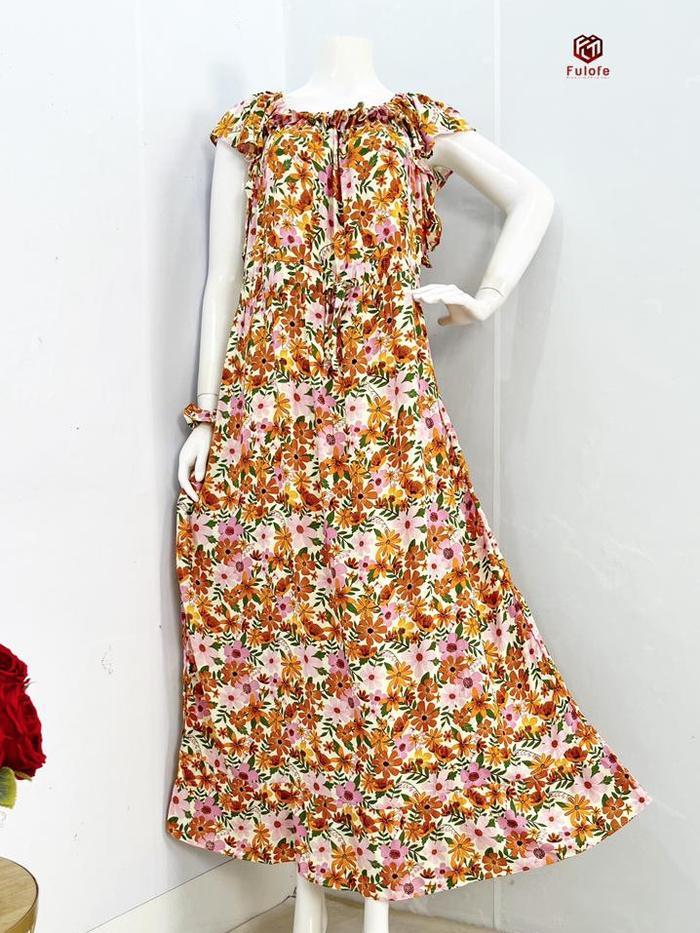 Daster Tania Fulofe Ld 130 Cm Pb 133 Cm Kerut Dada Tali Serut Perut Rempel Bawah Homedress Semata Ka