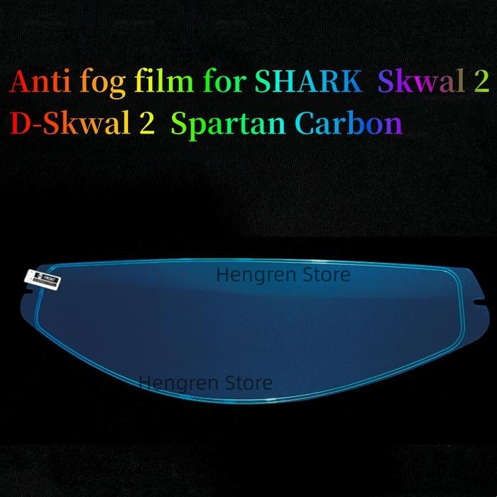 Anti Fog Film for SHARK Skwal 2 D-Skwal 2 Spartan Carbon Anti-fog Insert Sticker Patch Motorcycle He