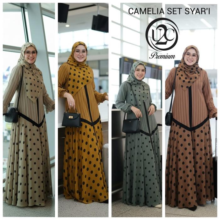 Gamis Camelia syari by U2C brand premium
