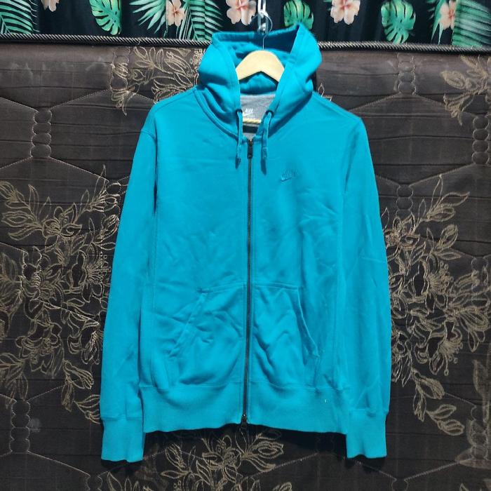 NIKE Sportwear | Hoodie Zipper | Biru | SIZE M