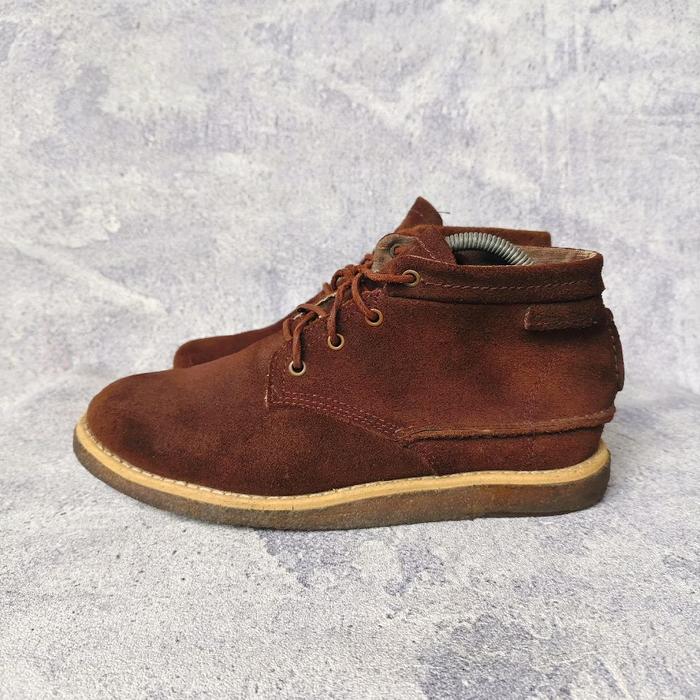 SEPATU CATERPILLAR DESERT BOOTS SUEDE BROWN SECOND ORIGINAL Shoes Sneakers Casual Pria
