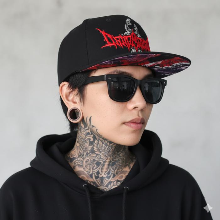 DEADSQUAD - THE BLACK TRIANGEL SNAPBACK