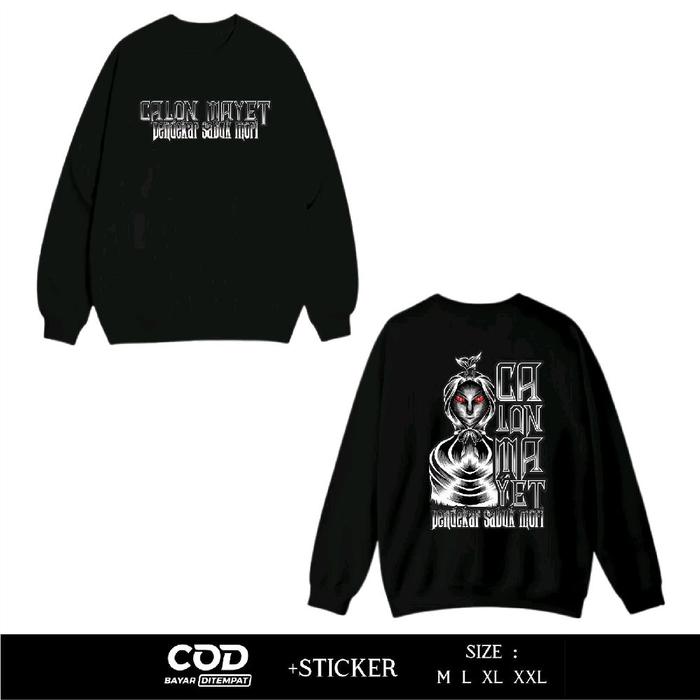 Sweater Crewneck Perguruan Pencak Silat PSHT Calon Mayet Pendekar Sabuk Mori Desain Distro Dtf Full 