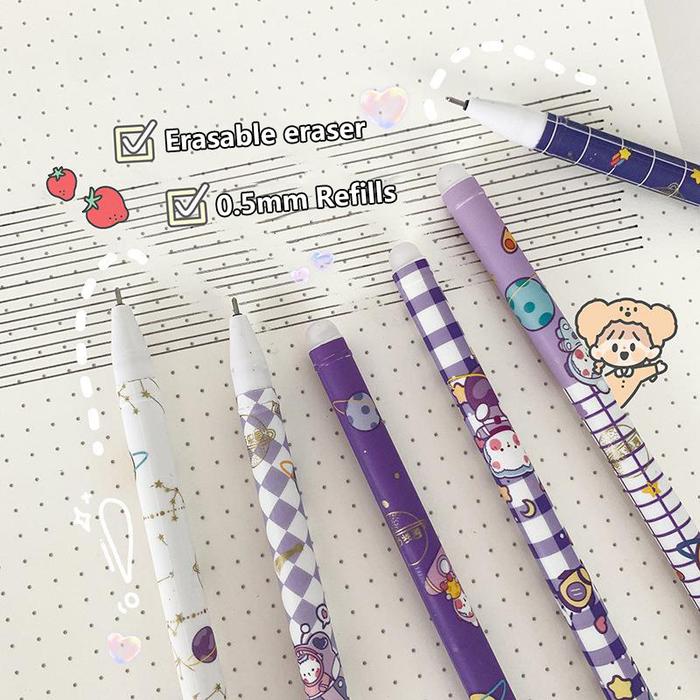 Pulpen Bisa Hapus Pen Magic Bolpoin Gel Erasable Alat Tulis Menulis Multifungsi Pena Ajaib Tinta Bis