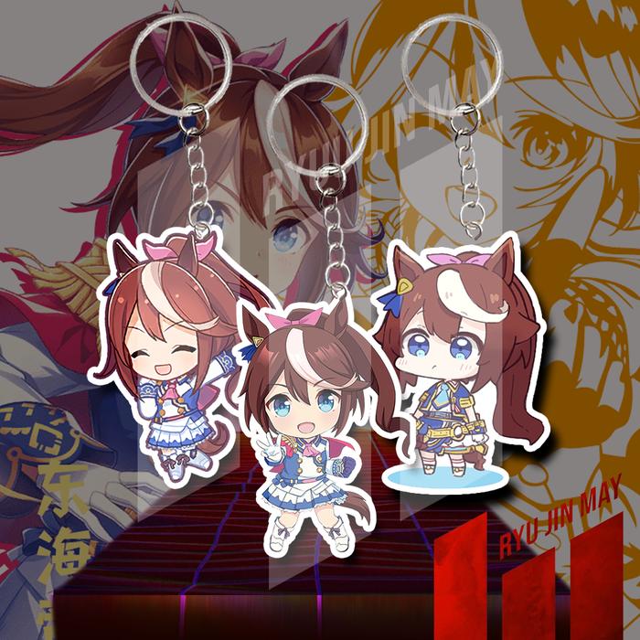 Gantungan Kunci / Keychain / Gantungan HP - Uma Musume - Tokai Teio