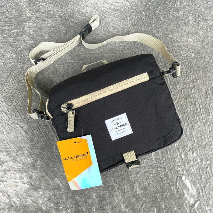 Tas Selempang Kalibre Pria Wanita Travel Pouch Fencer no Eiger Original Ori Cowok Cewek