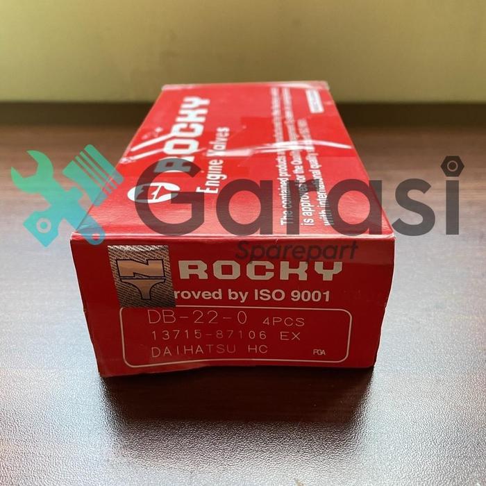 Valve Exhaust / Klep Api EX Dai Hijet S89/Espass S91/Feroza/Taruna