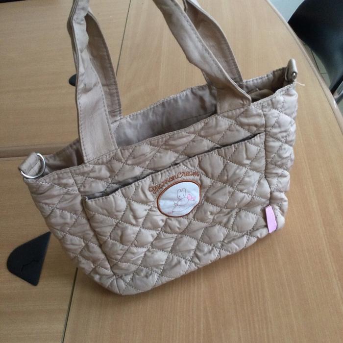 Tas marron cream japan ori