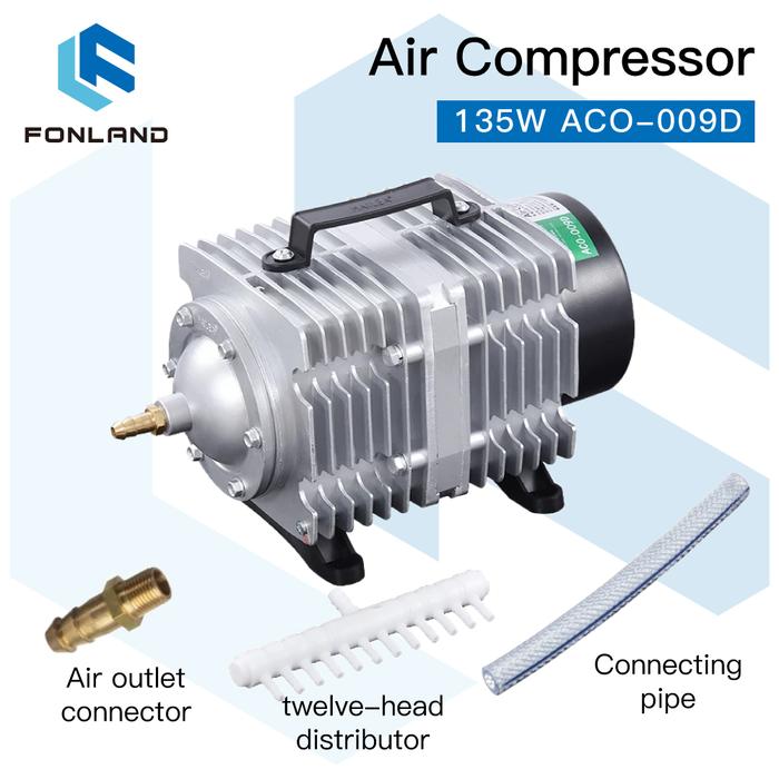 FONLAND 135W ACO-009D Air Compressor Electrical Magnetic Air Pump for