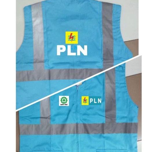 Rompi PLN Rompi safety rompi kerja PLN seragam kerja PLN vest PLN Rompi kerja safety Rompi pegawai P