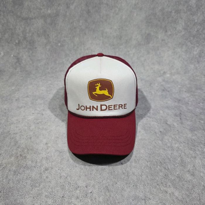 TOPI JOHN DEERE TRUCKER ROPE SNAPBACK CAPS OFFICIAL