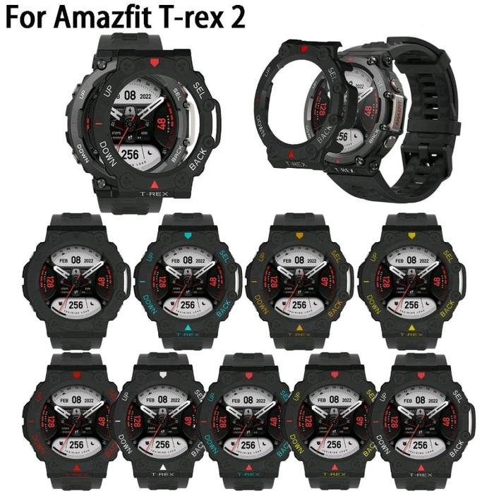 Bumper Case for Amazfit T-Rex 2 Hard PC Protective Case