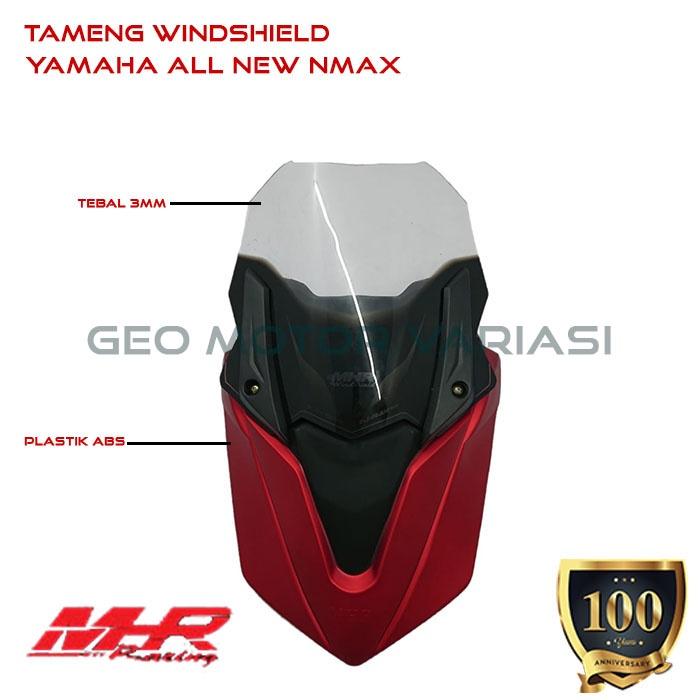 Tameng Windshiel 2 Warna Yamaha Nmax New 2020-2022 MHR RACING ABS Quality