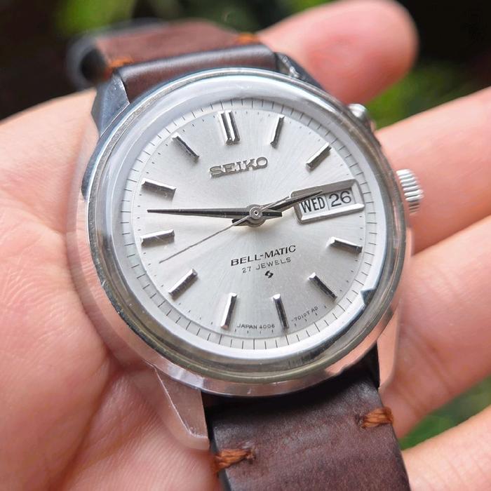 Jam Tangan Vintage Jadul Seiko Bellmatic Automatic