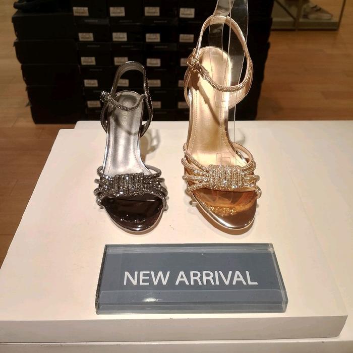 BE BOB sepatu sandal wanita pesta heels 8cm blink blink mewah