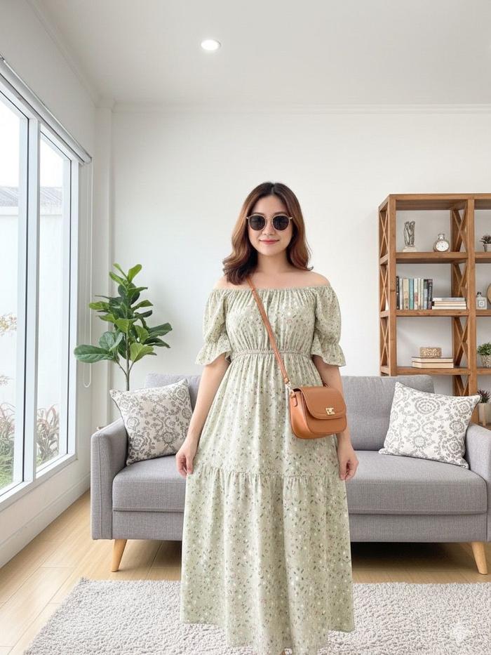 Dress Polos Mini / Daster Blus Mini / Daster Harian Full Rayon