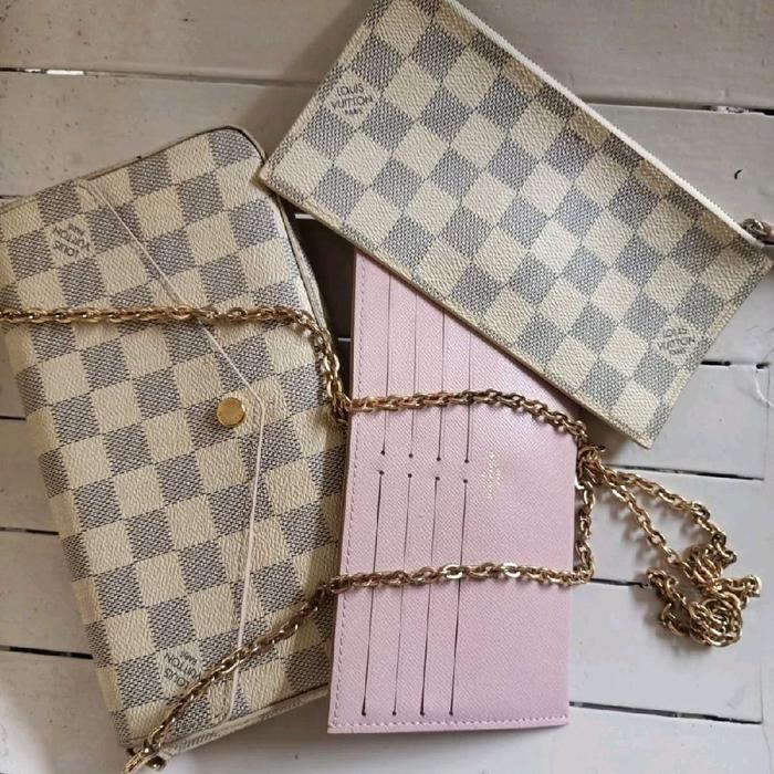Preloved LV Felicie Azur 2016