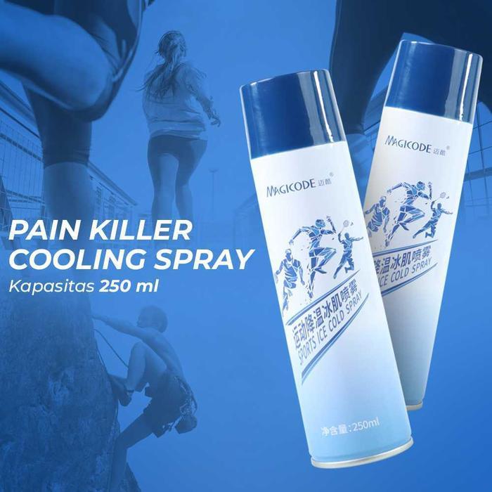 Semprotan Pereda Nyeri Otot Pain Killer Cooling Spray 250 ml