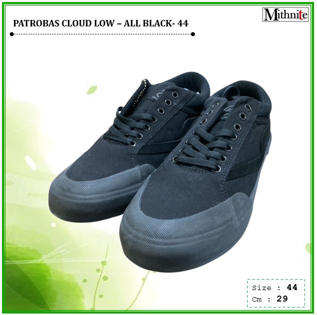 PATROBAS CLOUD LOW – ALL BLACK- 44