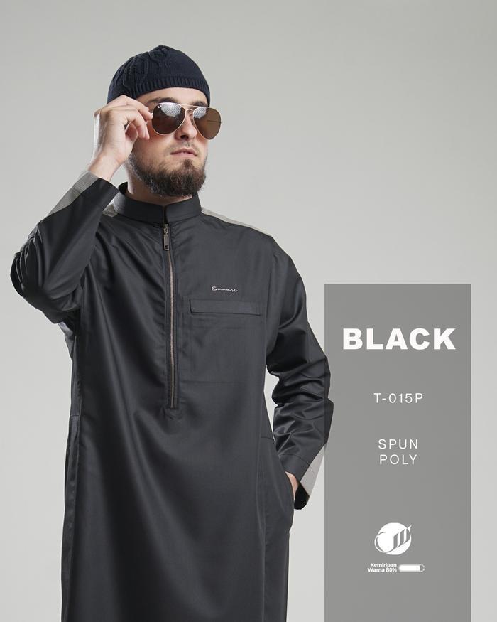 SAMASE Jubba Saudi T015P Jubah Pria Dewasa Lengan Panjang