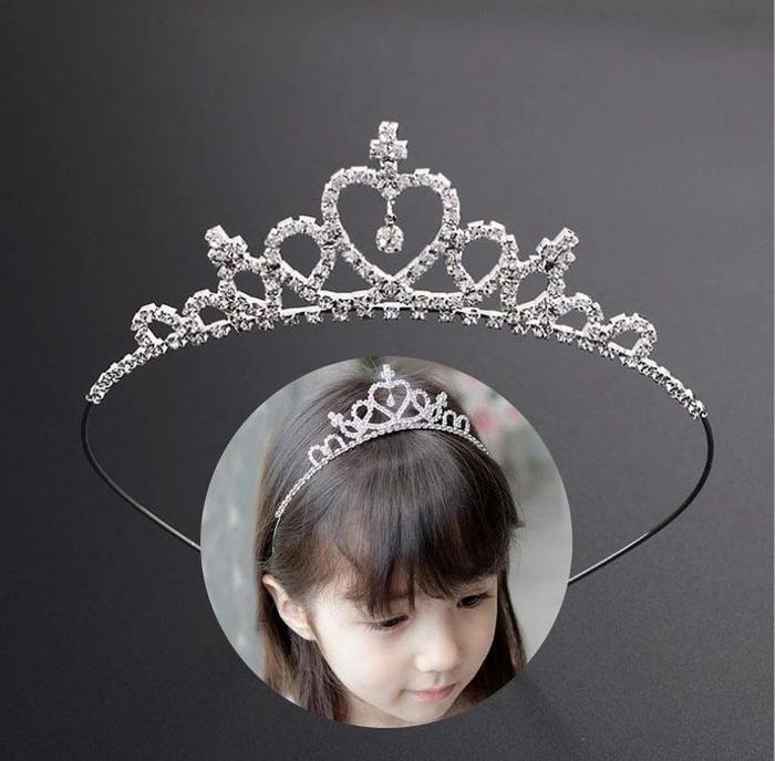 Bando Mahkota Anak Fashion Korea / Bando Anak / Bando Princess / Bandana Mahkota Anak