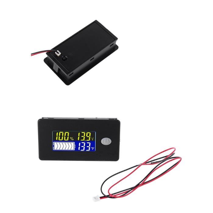 Terlaris, Li-ion Lifepo4 Lead acid Battery Capacity Indicator 12V 24V