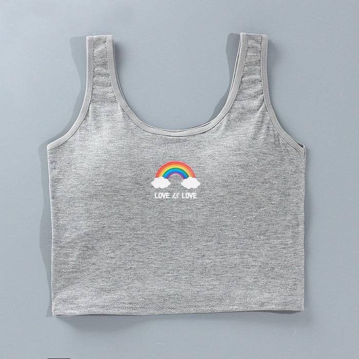 Singlet rainbow Dewasa/Singlet Anak Remaja/Pakaian Dalam Anak/Singlet Anak Perempuan