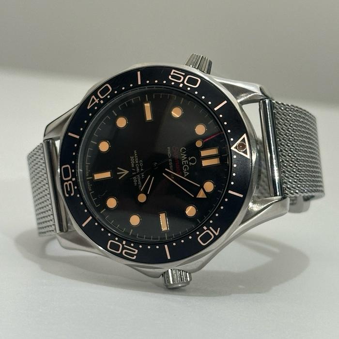 Jam Tangan Automatic Omega Seamaster No Time to Diee 007 James Bond Series